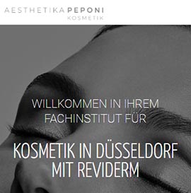 Webseiten Kosmetika Peponi
